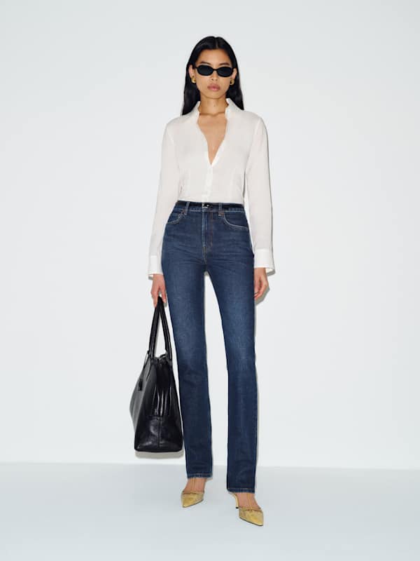 Donny Stretch High Rise Slim Jeans