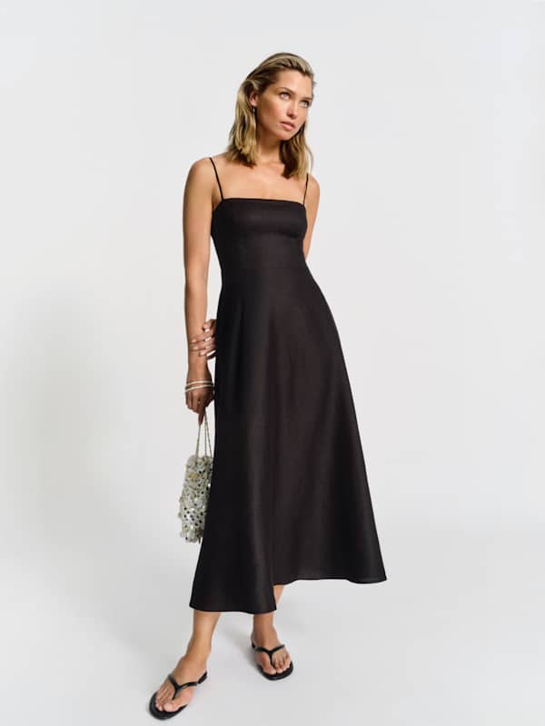 Monette Linen Dress