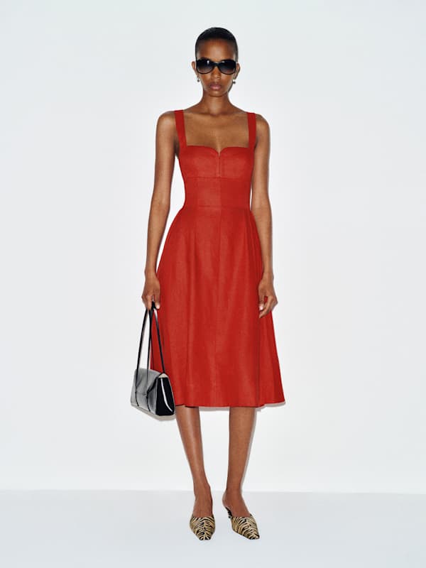 Roma Linen Dress