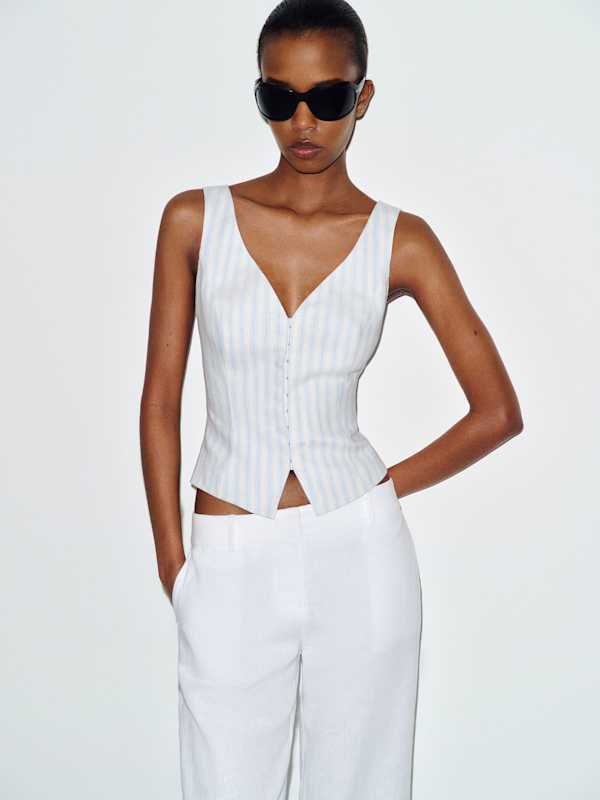 Indie Linen Top