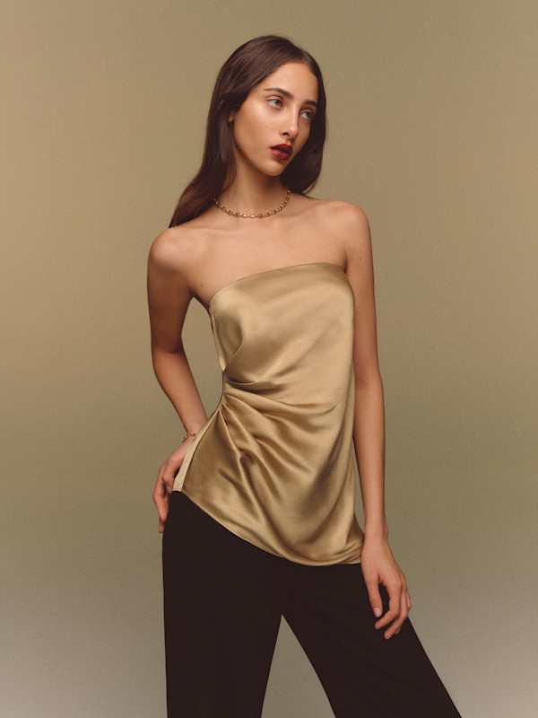 Quinley Silk Top