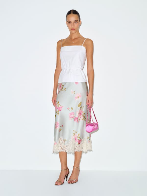 Carolina Silk Skirt