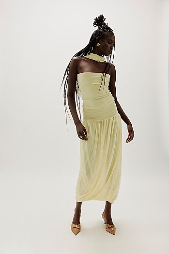 Belle Anna Shadow Midi Skirt Set