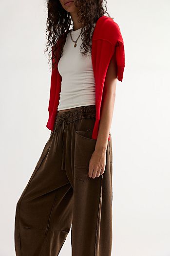 Kaiden Pull-On Barrel Pants