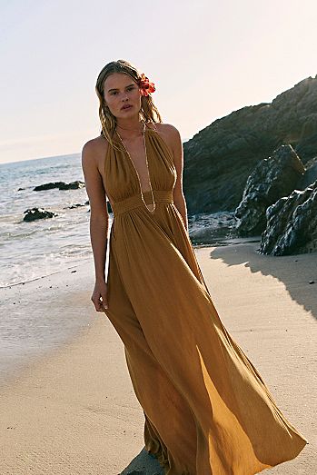Look Into the Sun Maxi Dress