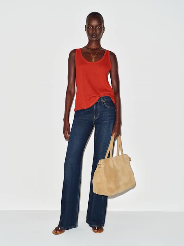 Eva Pointelle Knit Top