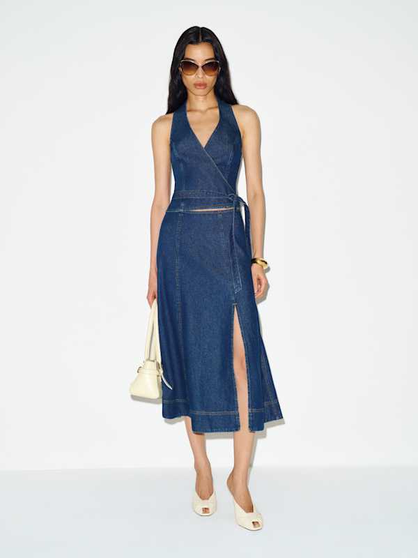 Susan Denim Two Piece