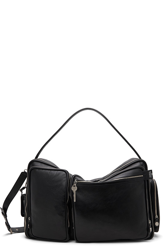 Acne Studios Black Camero Hotel Duffle Bag
