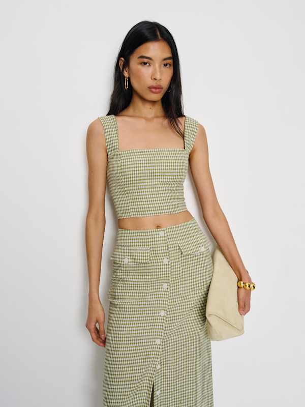Jasmine Linen Top