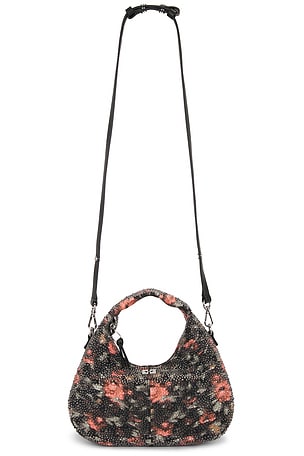 Ganni Hobo Mini Flowers Bag