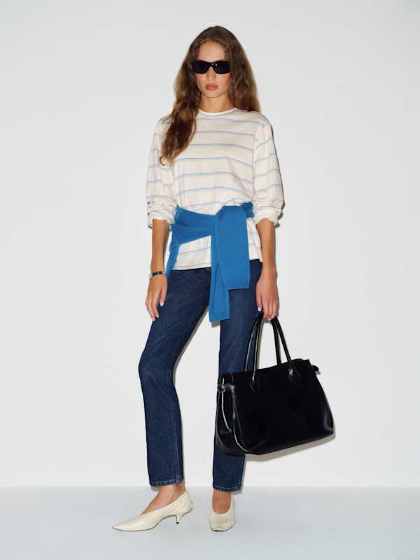 Asher Oversized Long Sleeve Tee