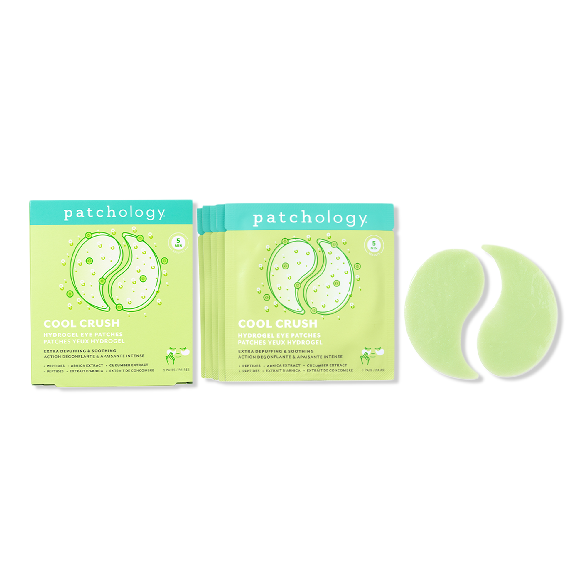 Patchology Serve Chilled Cool Crush Extra-Depuffing Hydrogel Eye Patches