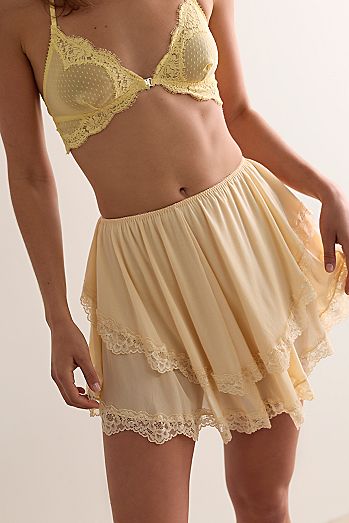 Deja Vu Mini Slip Skirt