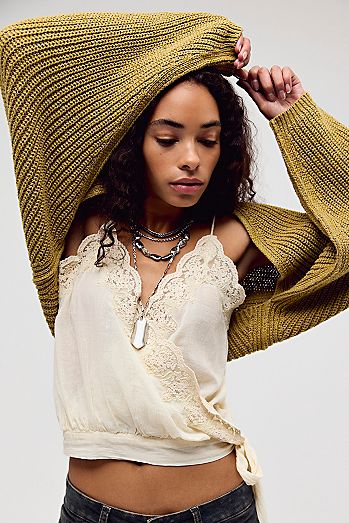 We The Free Easy Knit Cotton Shrug