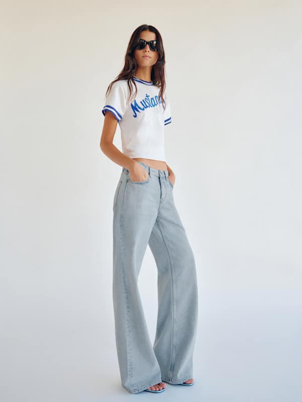 Cary Low Rise Slouchy Wide Leg Jeans