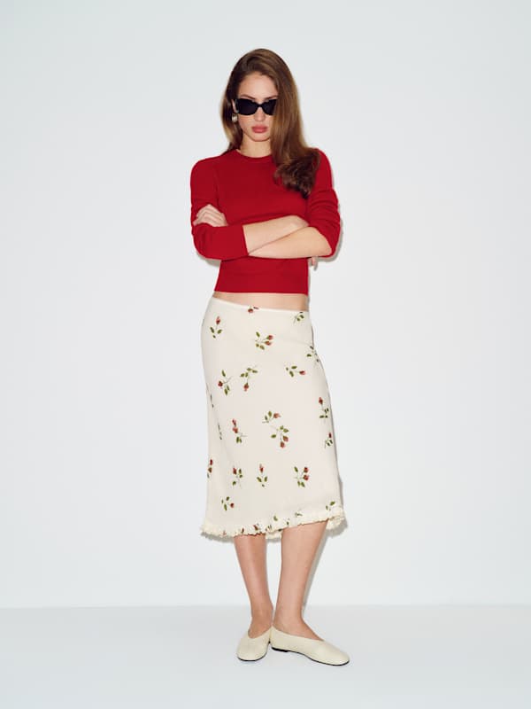 Layla Knee Length Skirt
