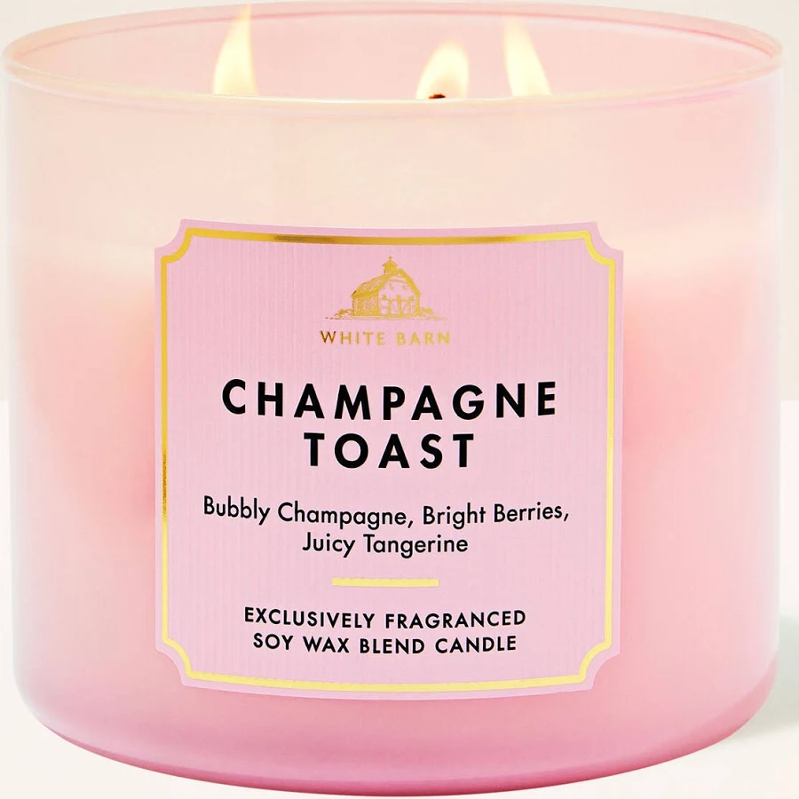 Bath & Body Works Champagne Toast 3-Wick Candle