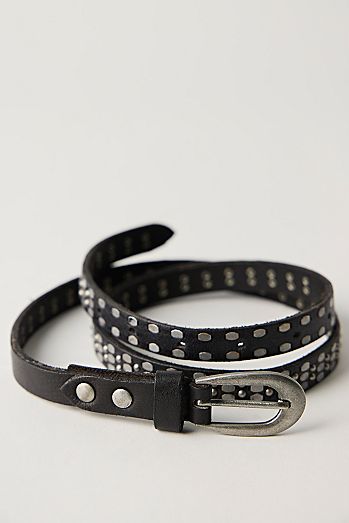 Brie Slim Stud Belt