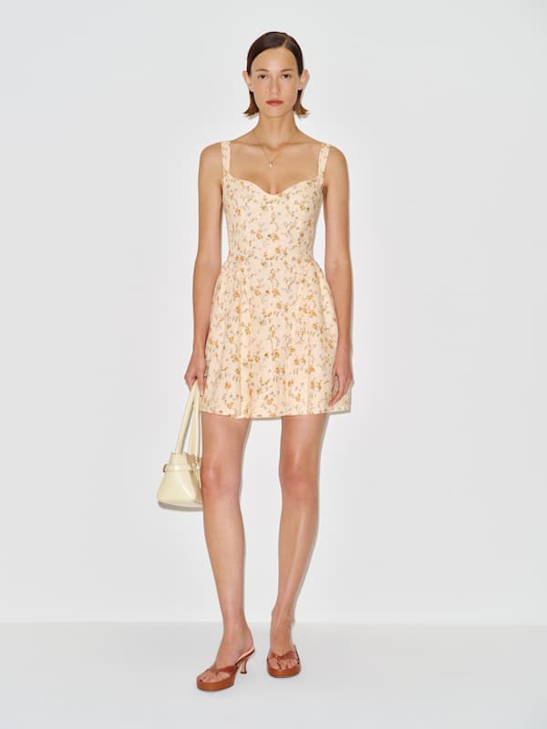 Birdie Linen Mini Dress