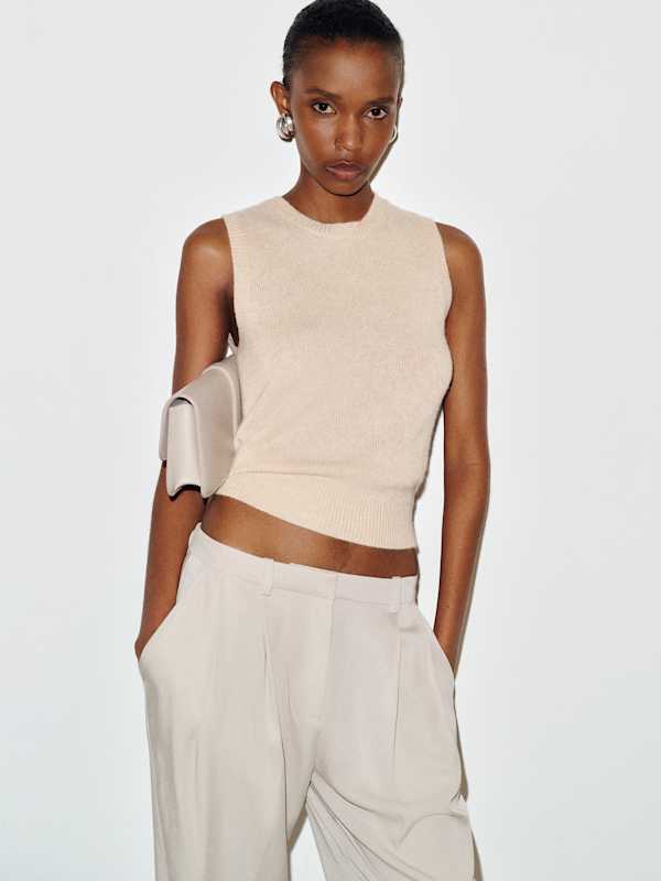 Roxana Cashmere Sweater Tank