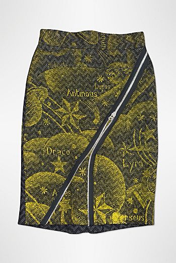 Y2K Custo Barcelona Astronomy Print Skirt Selected By Ritual Vintage