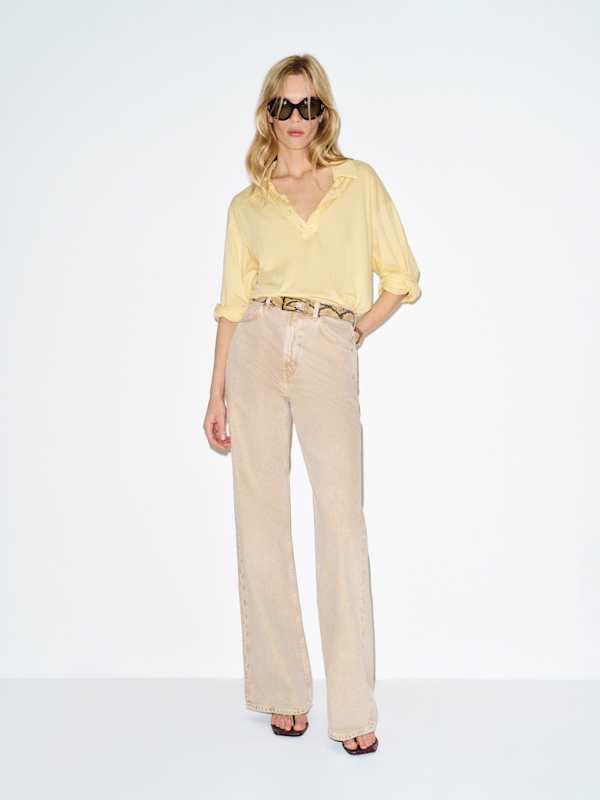 Mellen Polo Knit Top