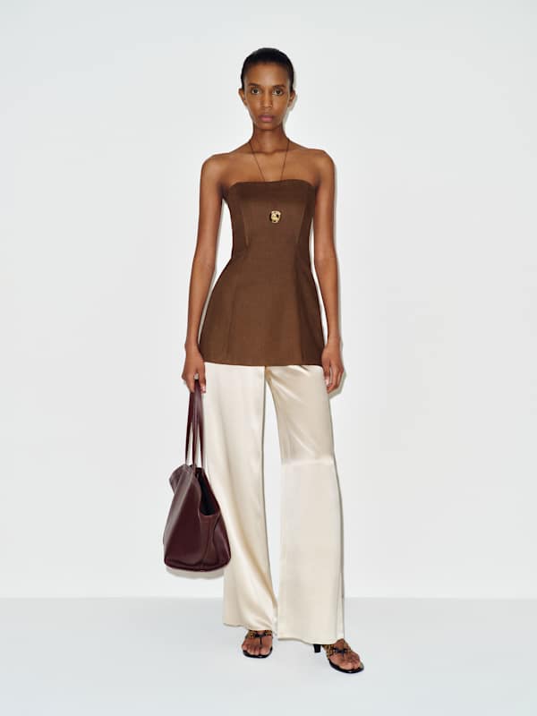 Aurina Linen Top