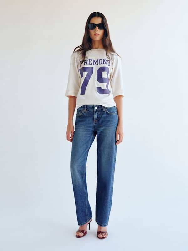 Charlee Low Rise Straight Leg Jeans