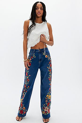 Driftwood Penelope Wide-Leg Jeans
