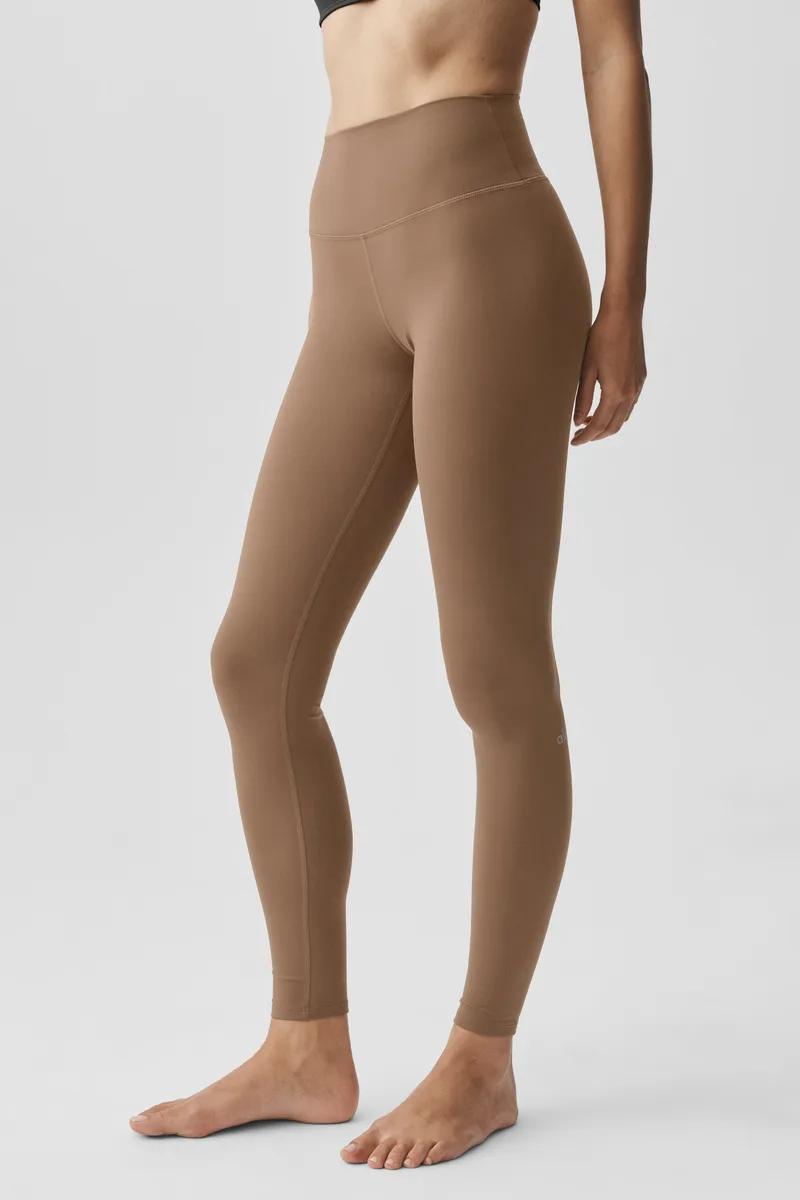 ALO Softsculpt High-Waist Legging - Java Brown