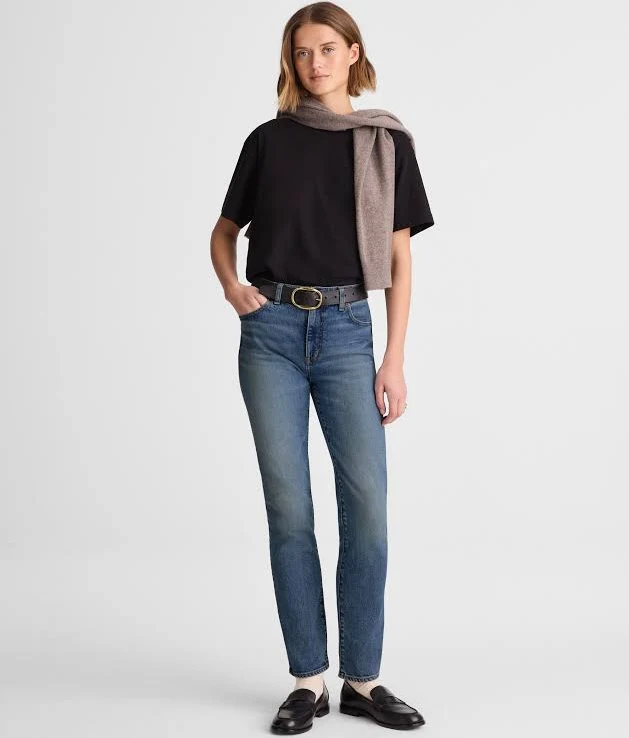 Madewell Women's Jules Slim-Straight Jeans