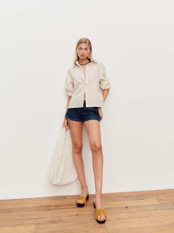 June 2 In Low Rise Denim Short