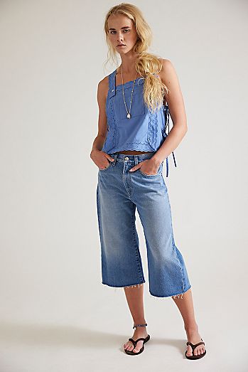 EDWIN Charli Oversized Capri Jeans