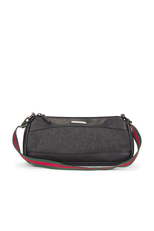 FWRD Renew Gucci Denim Pochette Shoulder Bag