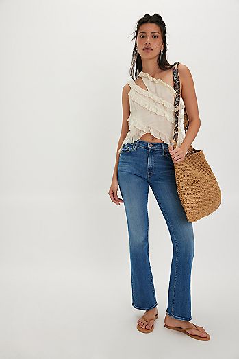 MOTHER The Outsider Skimp Flare Jeans