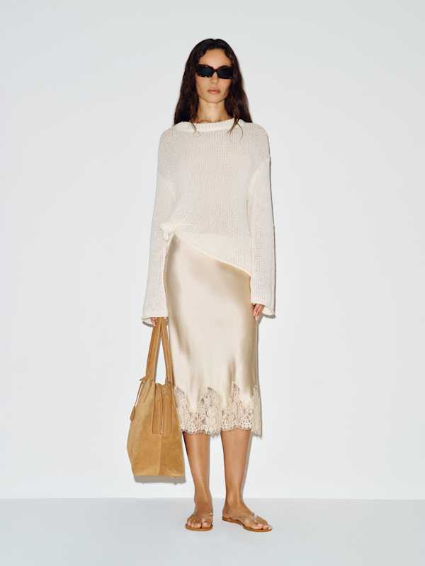 Carolina Silk Skirt