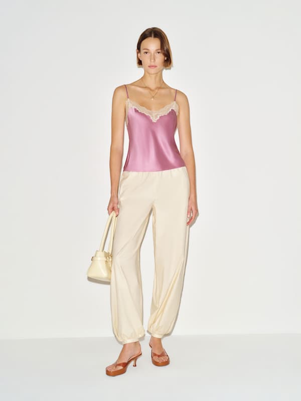 Teddy Silk Top