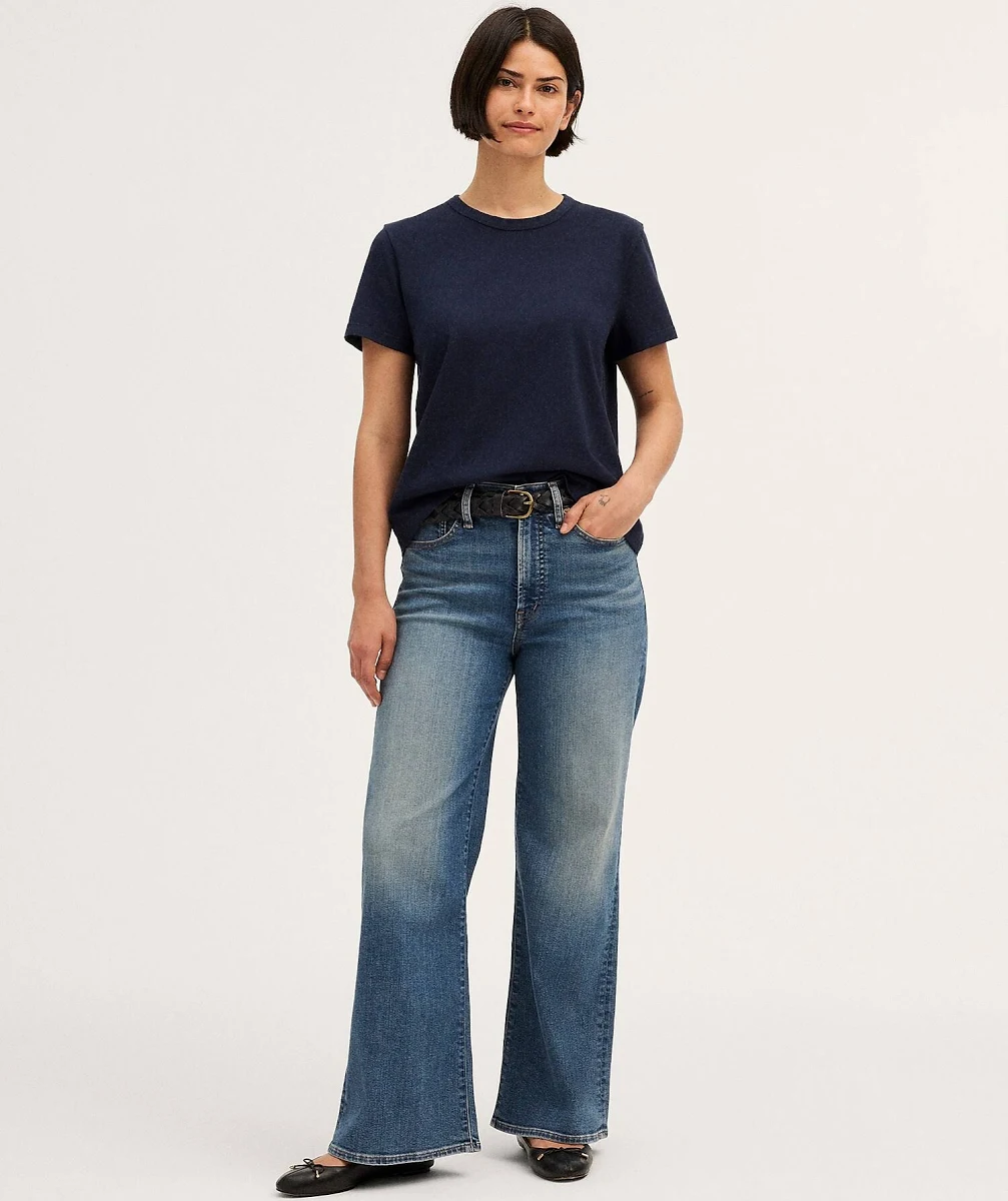 Women's Madewell The Tall Curvy Wide-Leg Jean