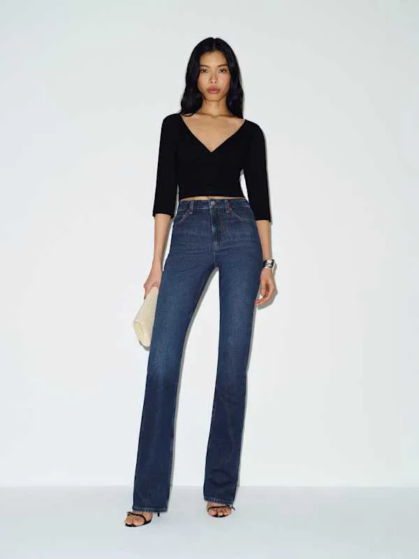Blair High Rise Baby Bootcut Jeans
