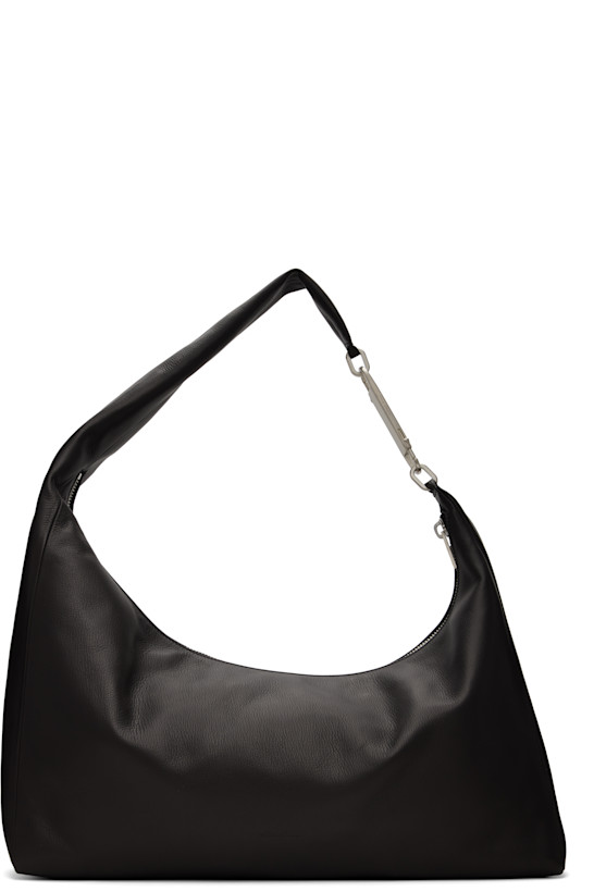 Rick Owens Black Tower Cropped Gemini Bag