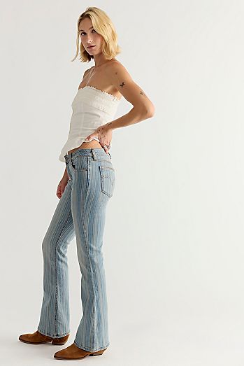 Levi's Low Slim Stripe Bootcut Jeans