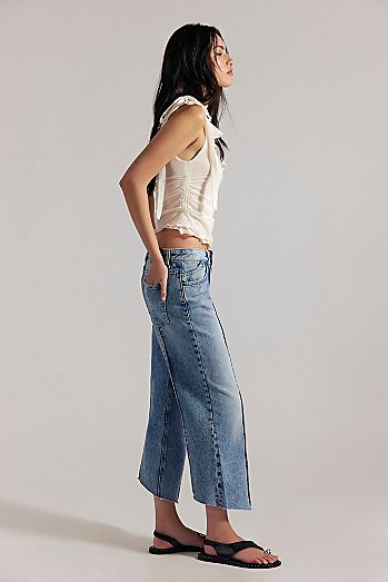 We The Free Jinx Low Rise Crop Jeans