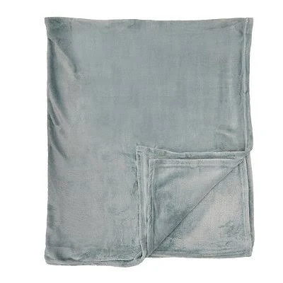 Kirkland's Home Celestial Blue Solid Plush Throw