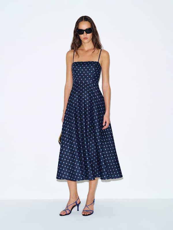 Monette Linen Dress
