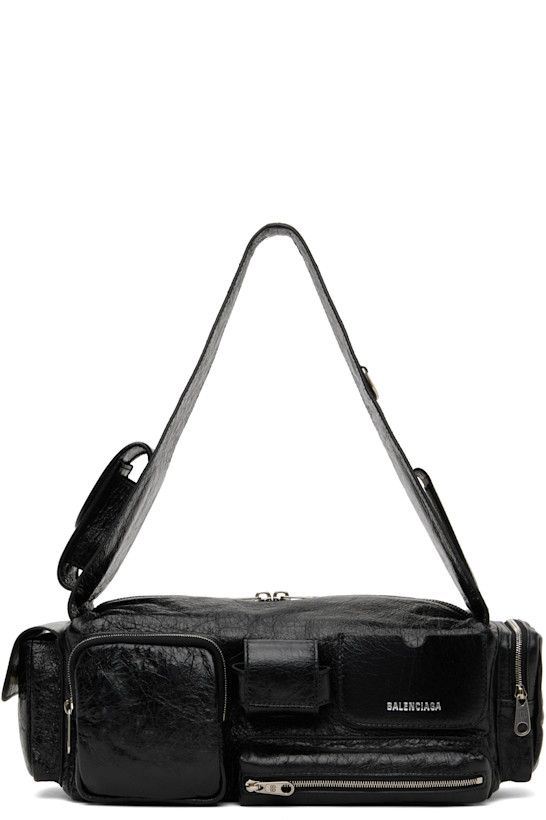 Balenciaga Black Superbusy Small Sling Bag