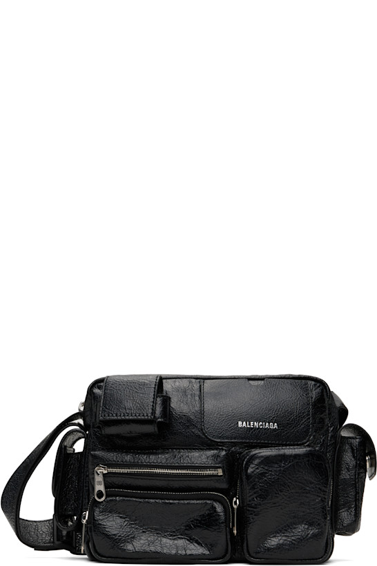 Balenciaga Black Superbusy Camera Bag