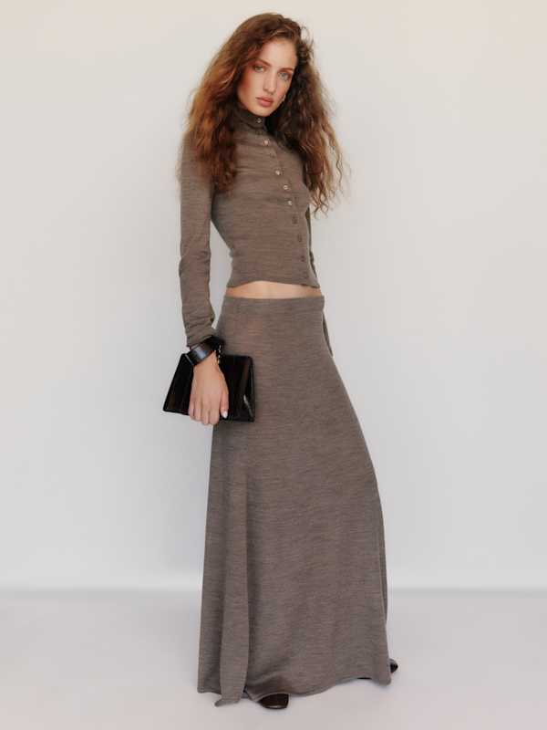 Danielle Regenerative Merino Skirt