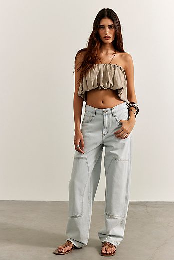 AGOLDE Laria Pieced Jeans