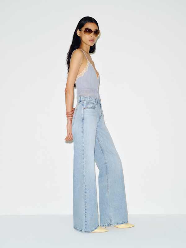 Cary Low Rise Slouchy Wide Leg Jeans