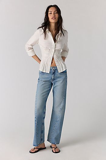 MOTHER The Bookie Twist Jeans